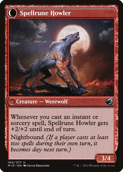 Spellrune Painter (160) [Innistrad: Midnight Hunt] Reverse