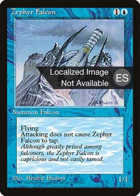 Zephyr Falcon (116) [Fourth Edition Foreign Black Border]