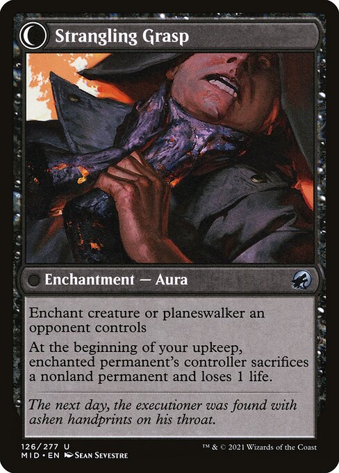 Vengeful Strangler (126) [Innistrad: Midnight Hunt] Reverse