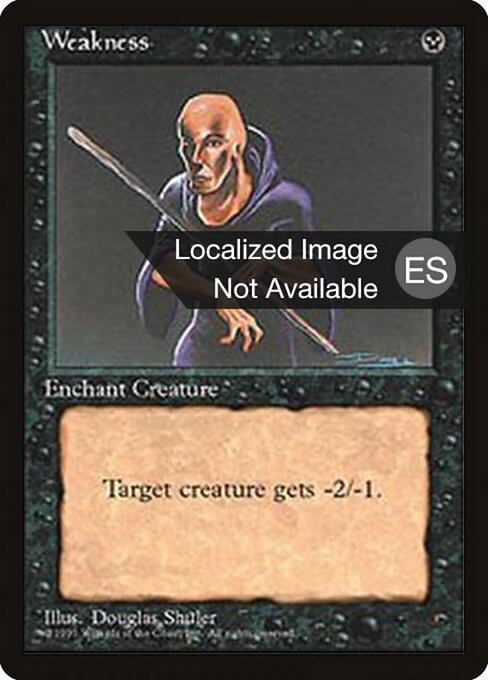 Weakness (170) [Fourth Edition Foreign Black Border]