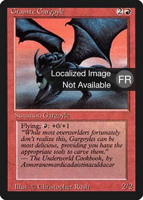 Granite Gargoyle (156) [Foreign Black Border]
