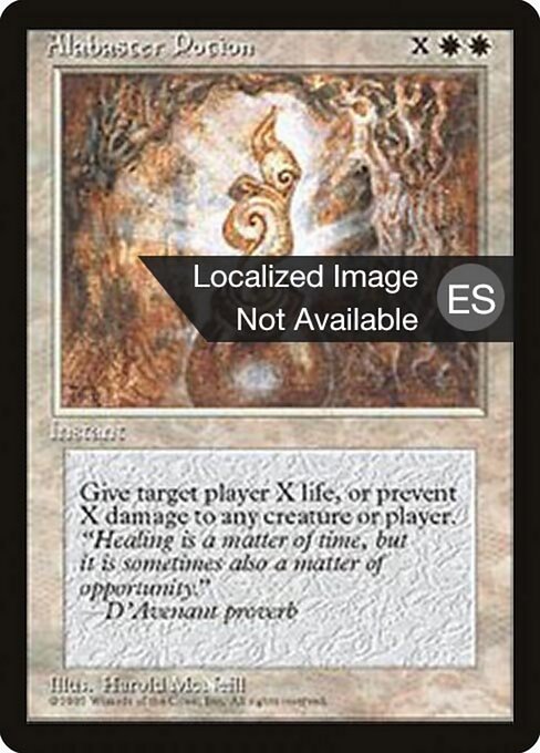 Alabaster Potion (1) [Fourth Edition Foreign Black Border]