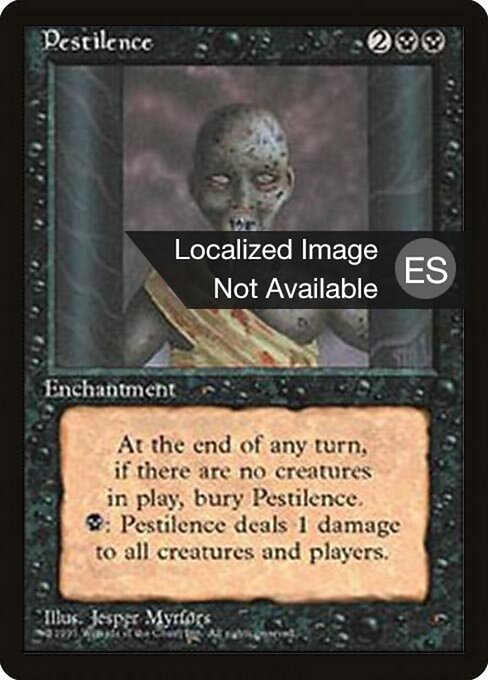 Pestilence (152) [Fourth Edition Foreign Black Border]