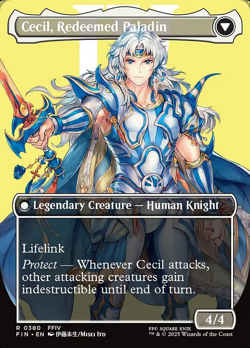 Cecil, Dark Knight (Borderless) (380) [Final Fantasy] Reverse