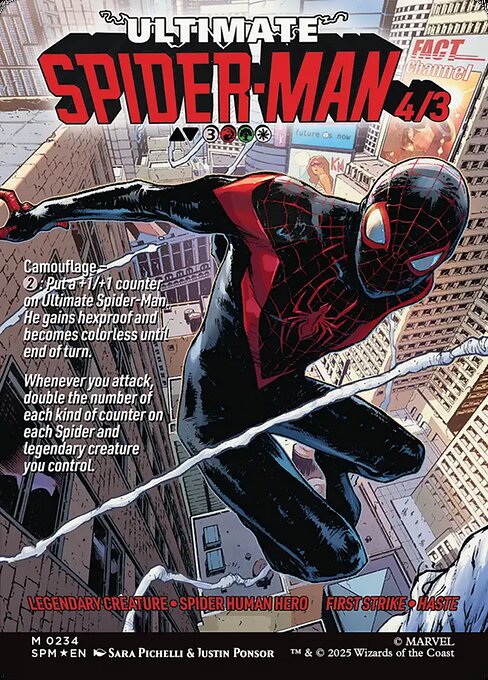 Miles Morales (0234) (Borderless) [Marvel's Spider-Man] Reverse