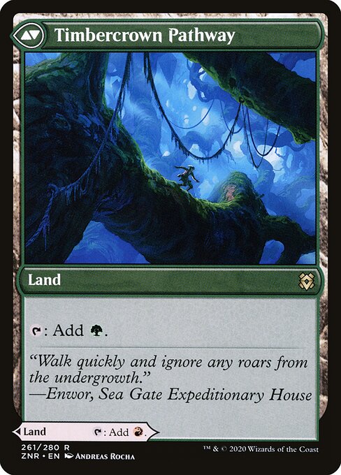 Cragcrown Pathway (261) [Zendikar Rising] Reverse