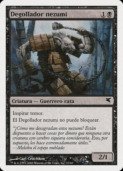 Nezumi Cutthroat (A17) [Salvat 2005]