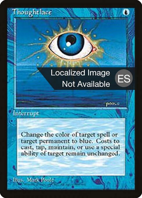 Thoughtlace (107) [Fourth Edition Foreign Black Border]