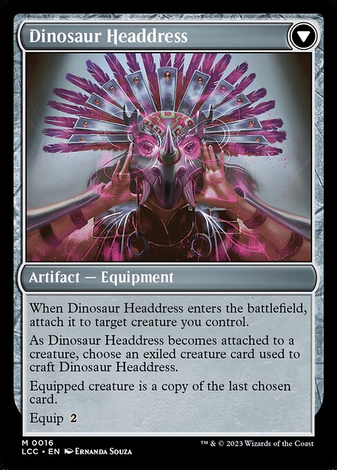 Paleontologist's Pick-Axe (16) [The Lost Caverns of Ixalan Commander] Reverse