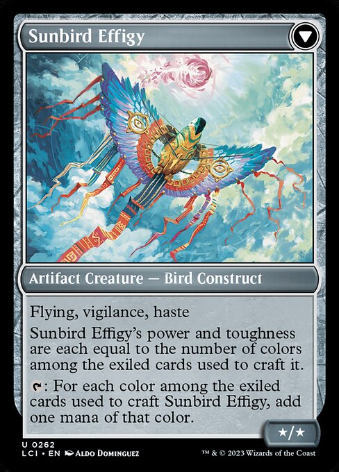 Sunbird Standard (262) [The Lost Caverns of Ixalan] Reverse