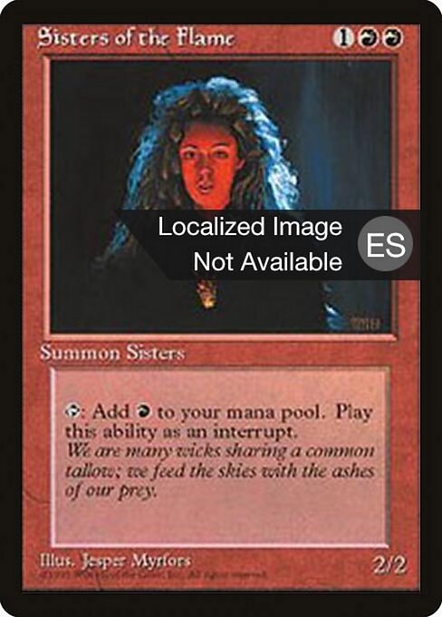 Sisters of the Flame (221) [Fourth Edition Foreign Black Border]