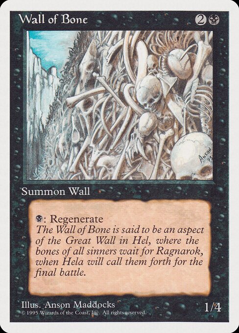 Wall of Bone (26) [Rivals Quick Start Set]