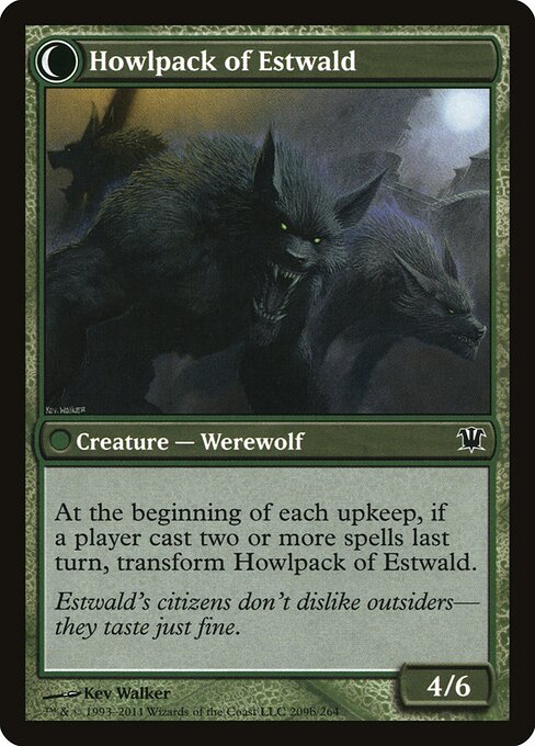 Villagers of Estwald (209) [Innistrad] Reverse