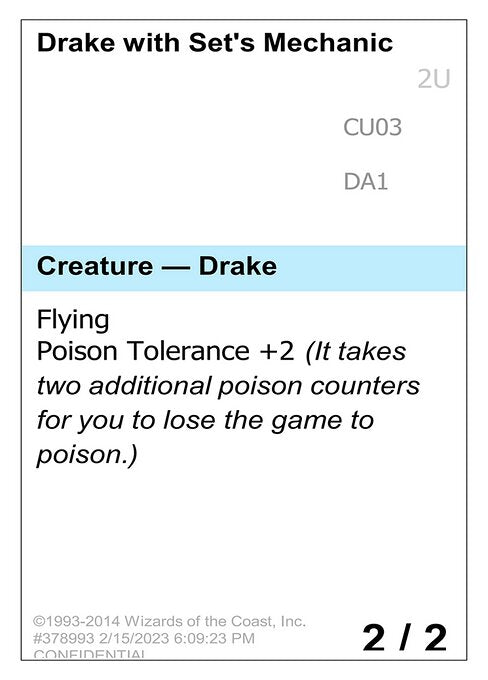 Drake with Set's Mechanic (CU03) [Unknown Event]
