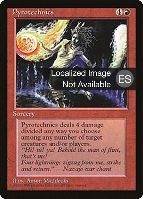 Pyrotechnics (217) [Fourth Edition Foreign Black Border]