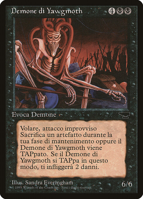 Yawgmoth Demon (61) [Rinascimento]