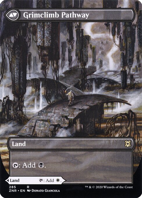 Brightclimb Pathway (Borderless) (285) [Zendikar Rising] [Borderless] Reverse