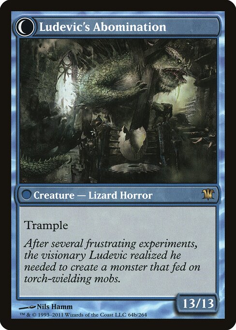 Ludevic's Test Subject (64) [Innistrad] Reverse
