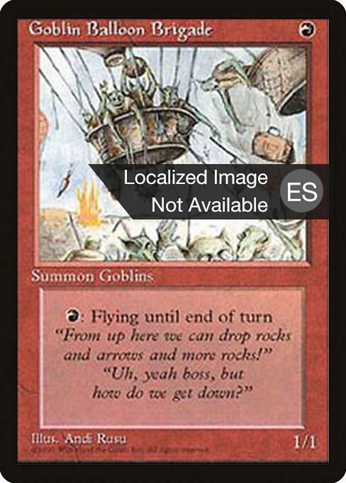 Goblin Balloon Brigade (197) [Fourth Edition Foreign Black Border]