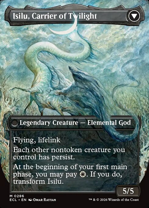 Eirdu, Carrier of Dawn (Borderless) (286) [Lorwyn Eclipsed] Reverse