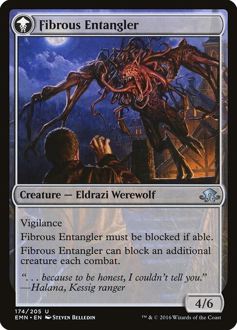 Tangleclaw Werewolf (174) [Eldritch Moon] Reverse