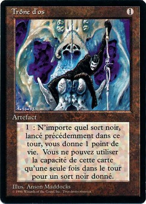 Throne of Bone (279) [Foreign Black Border]