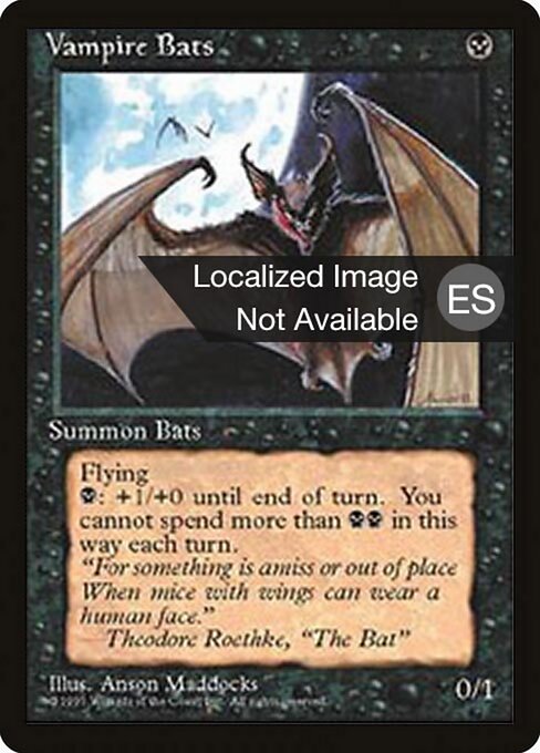 Vampire Bats (167) [Fourth Edition Foreign Black Border]
