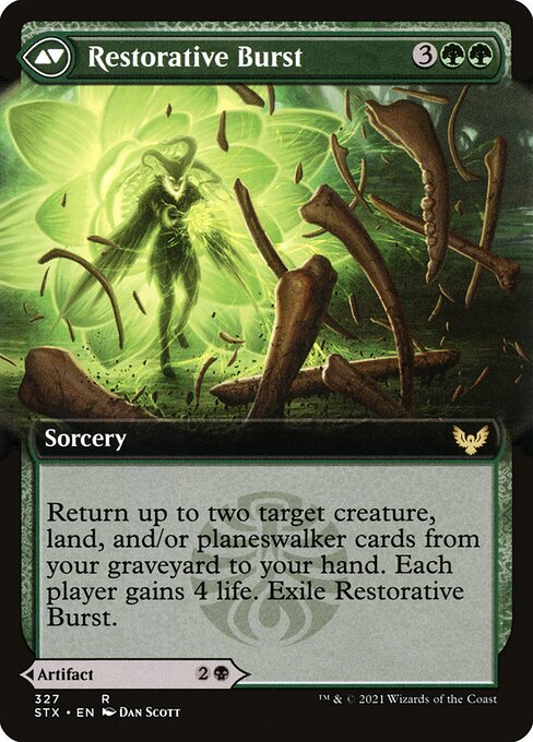 Pestilent Cauldron (Extended Art) (327) [Strixhaven: School of Mages] [Extended Art] Reverse