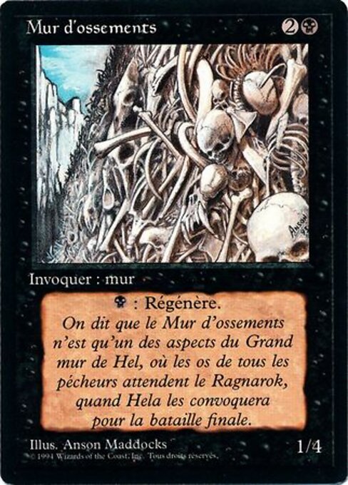Wall of Bone (134) [Foreign Black Border]