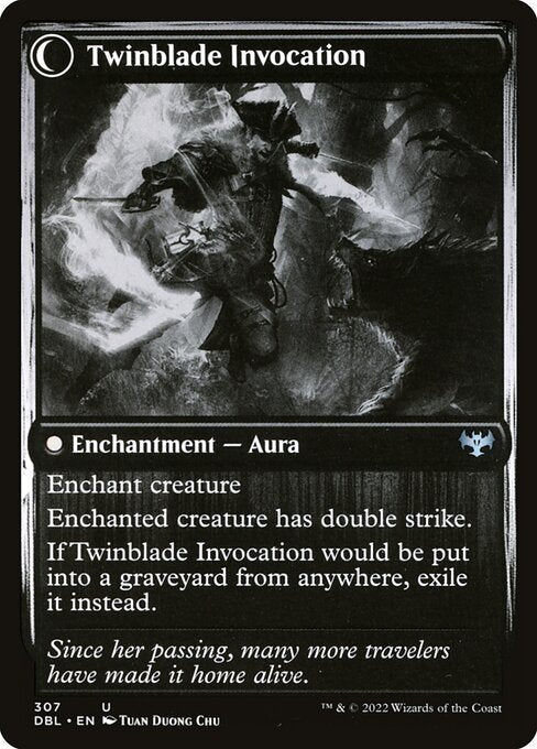 Twinblade Geist (307) [Innistrad: Double Feature] Reverse