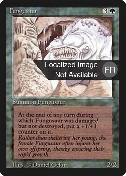 Fungusaur (197) [Foreign Black Border]