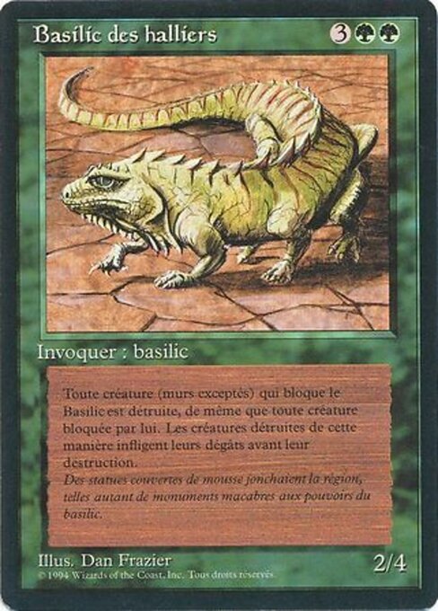 Thicket Basilisk (218) [Foreign Black Border]