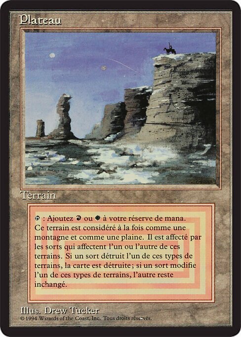 Plateau (284) [Foreign Black Border]