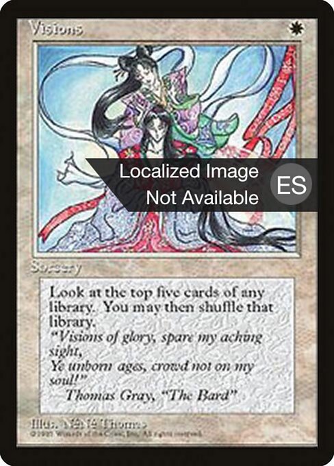 Visions (54) [Fourth Edition Foreign Black Border]