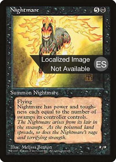 Nightmare (150) [Fourth Edition Foreign Black Border]