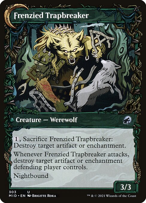 Outland Liberator (Showcase) (303) [Innistrad: Midnight Hunt] [Showcase] Reverse