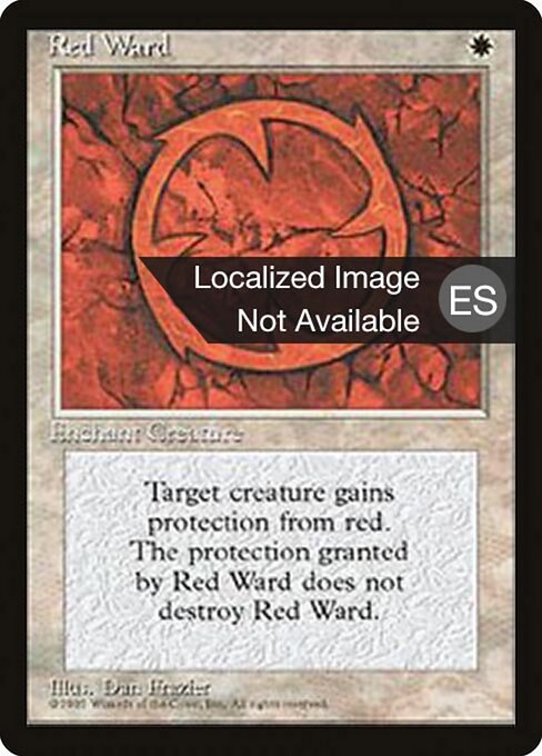 Red Ward (44) [Fourth Edition Foreign Black Border]