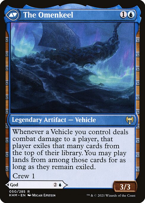 Cosima, God of the Voyage (50) [Kaldheim] Reverse
