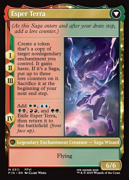 Terra, Magical Adept (Extended Art) (511) [Final Fantasy] Reverse