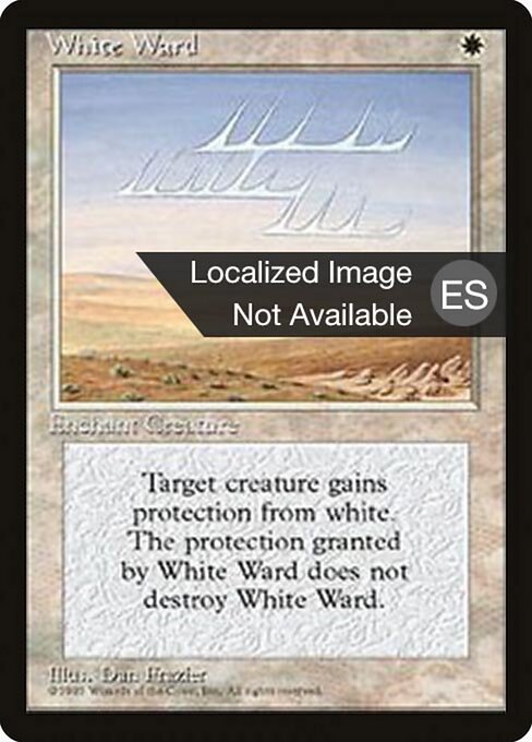 White Ward (57) [Fourth Edition Foreign Black Border]