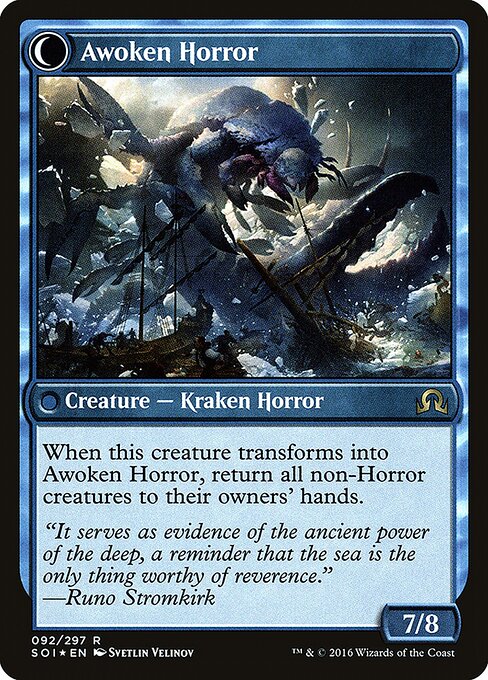 Thing in the Ice (92) [Prerelease Cards] Reverse